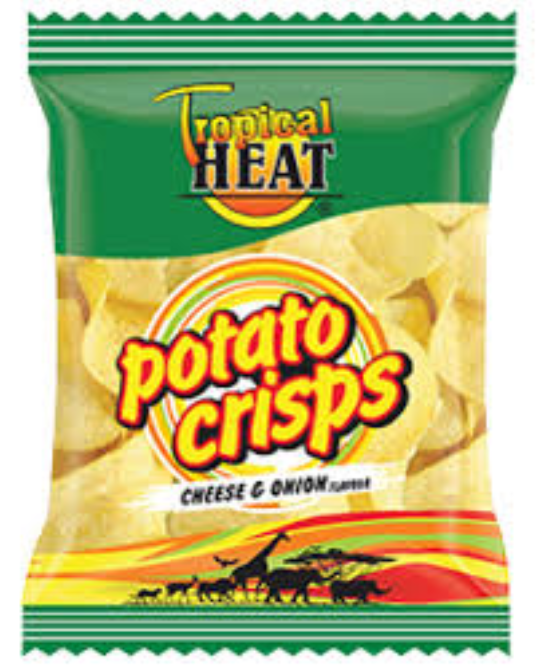 TROPICAL HEAT CRISPS CHEESE N ONION 200G